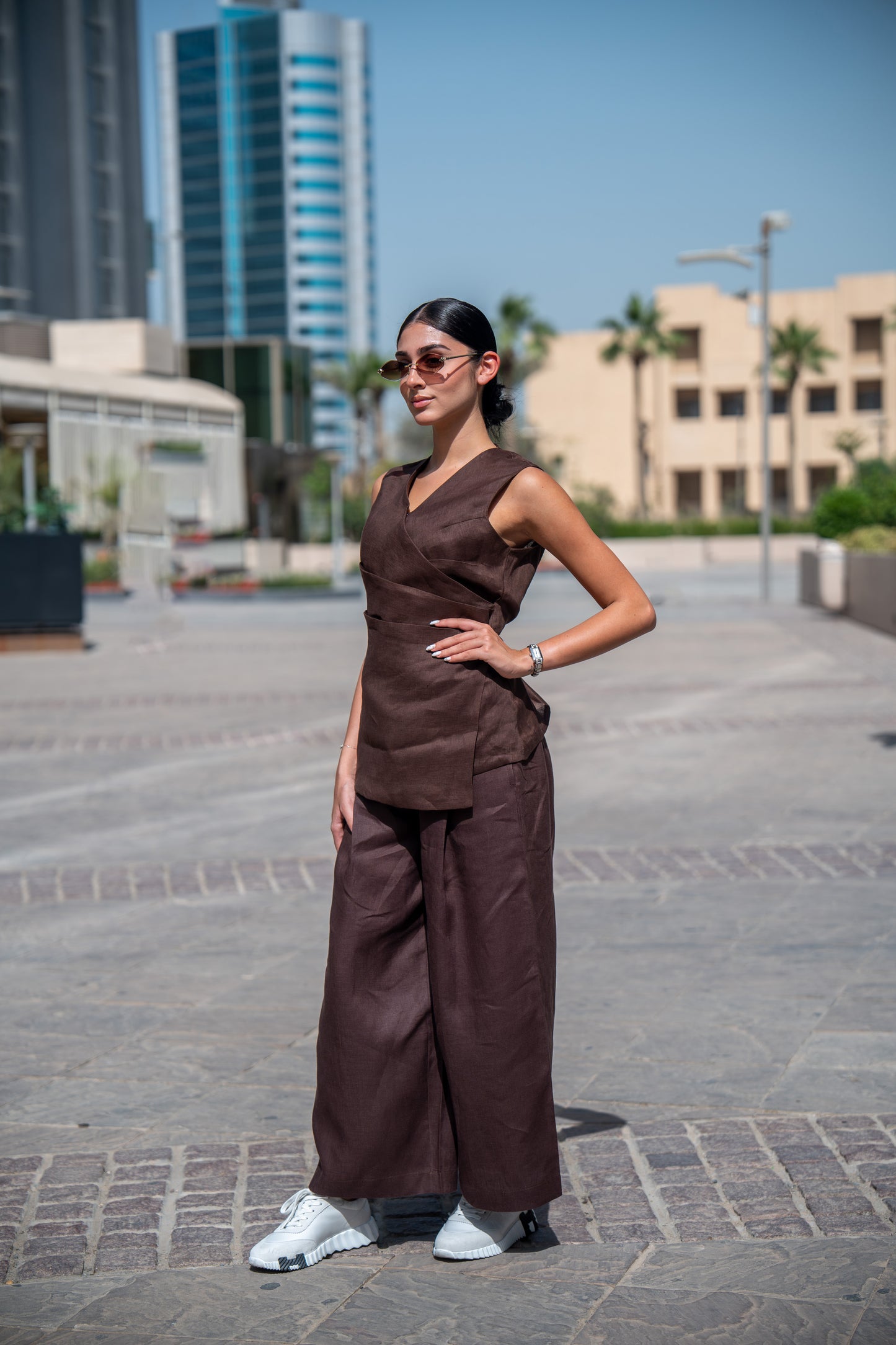 Brown Vest