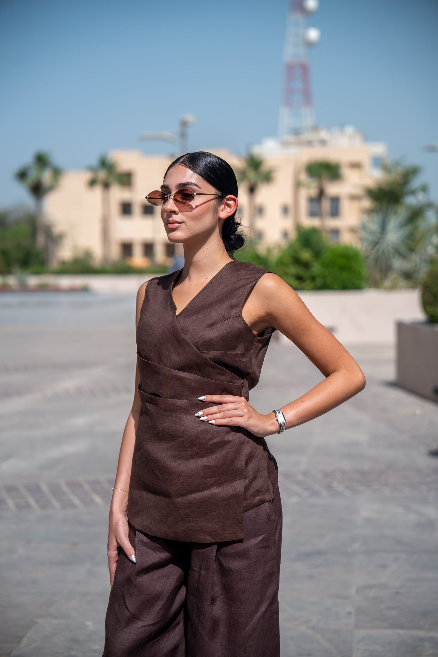 Brown Vest