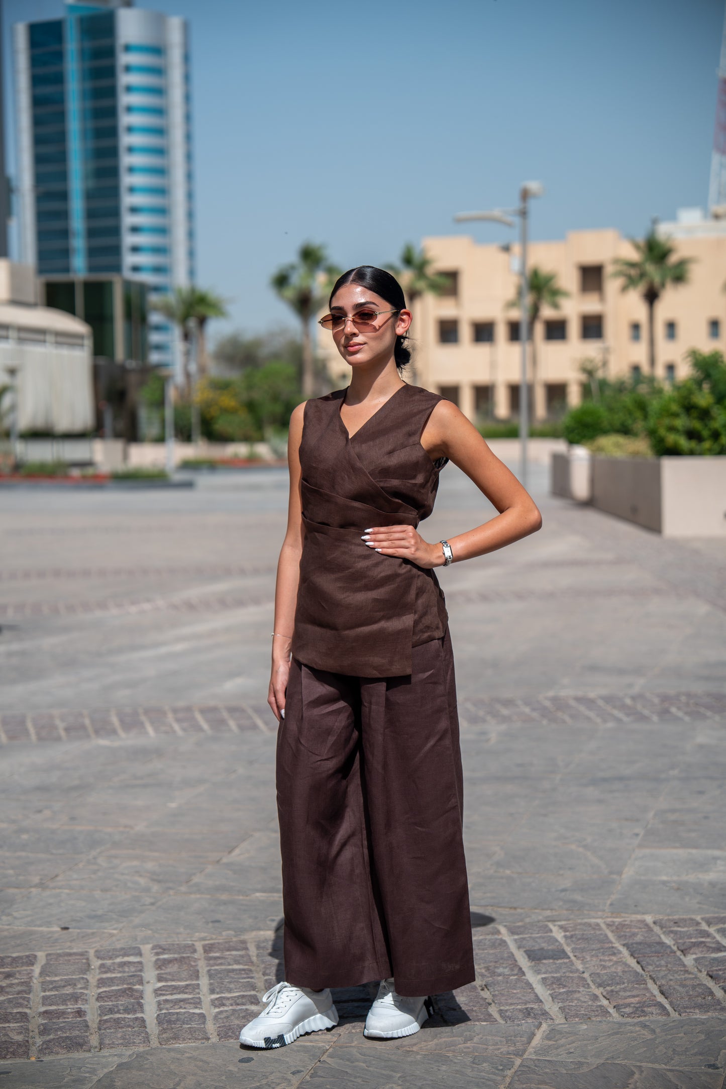 Brown Vest