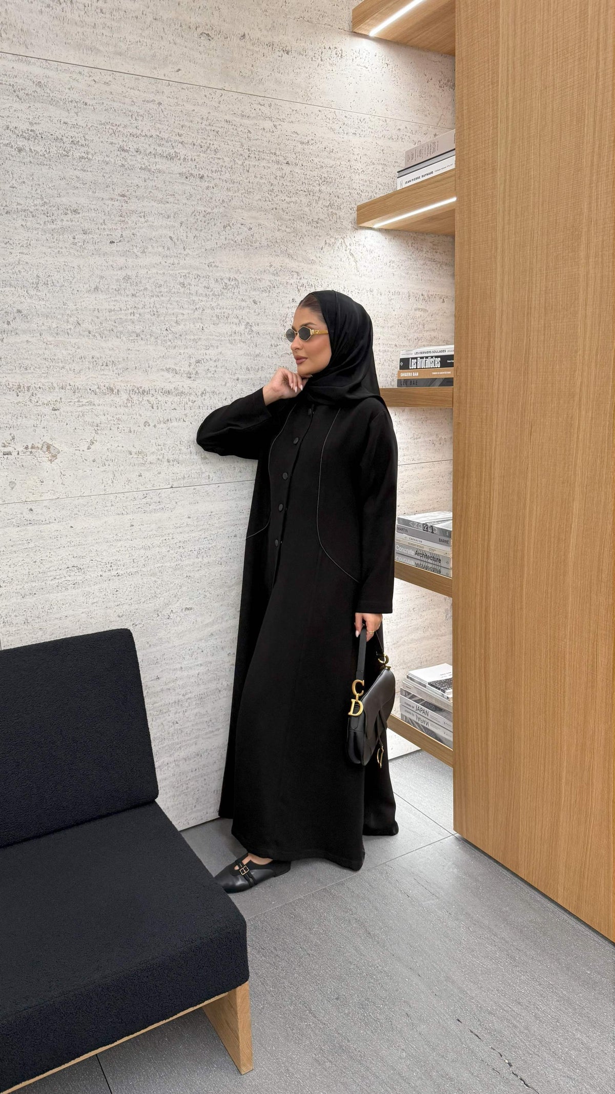 Crepe with silk lining – Ready to Ship
