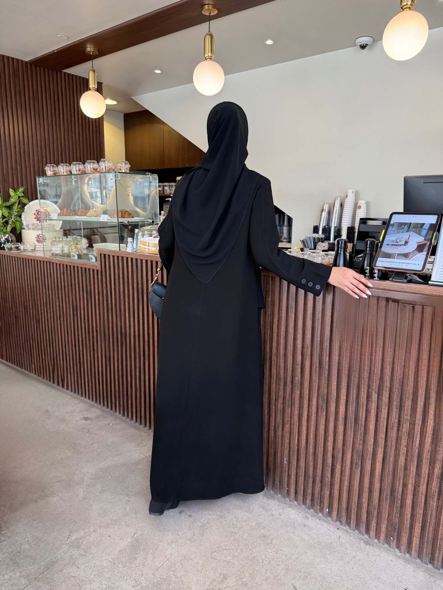 The Modern Classic Crepe Abaya
