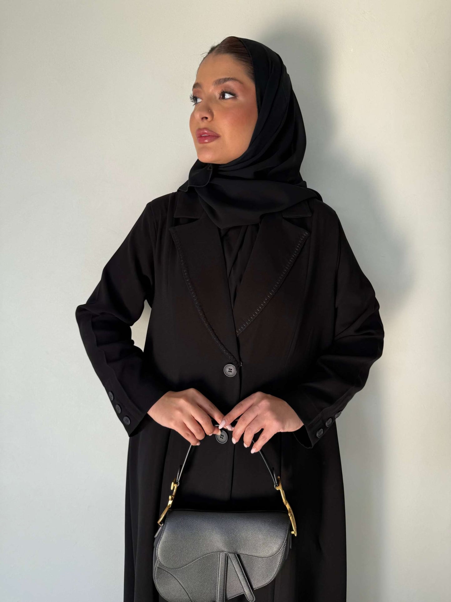 The Modern Classic Crepe Abaya