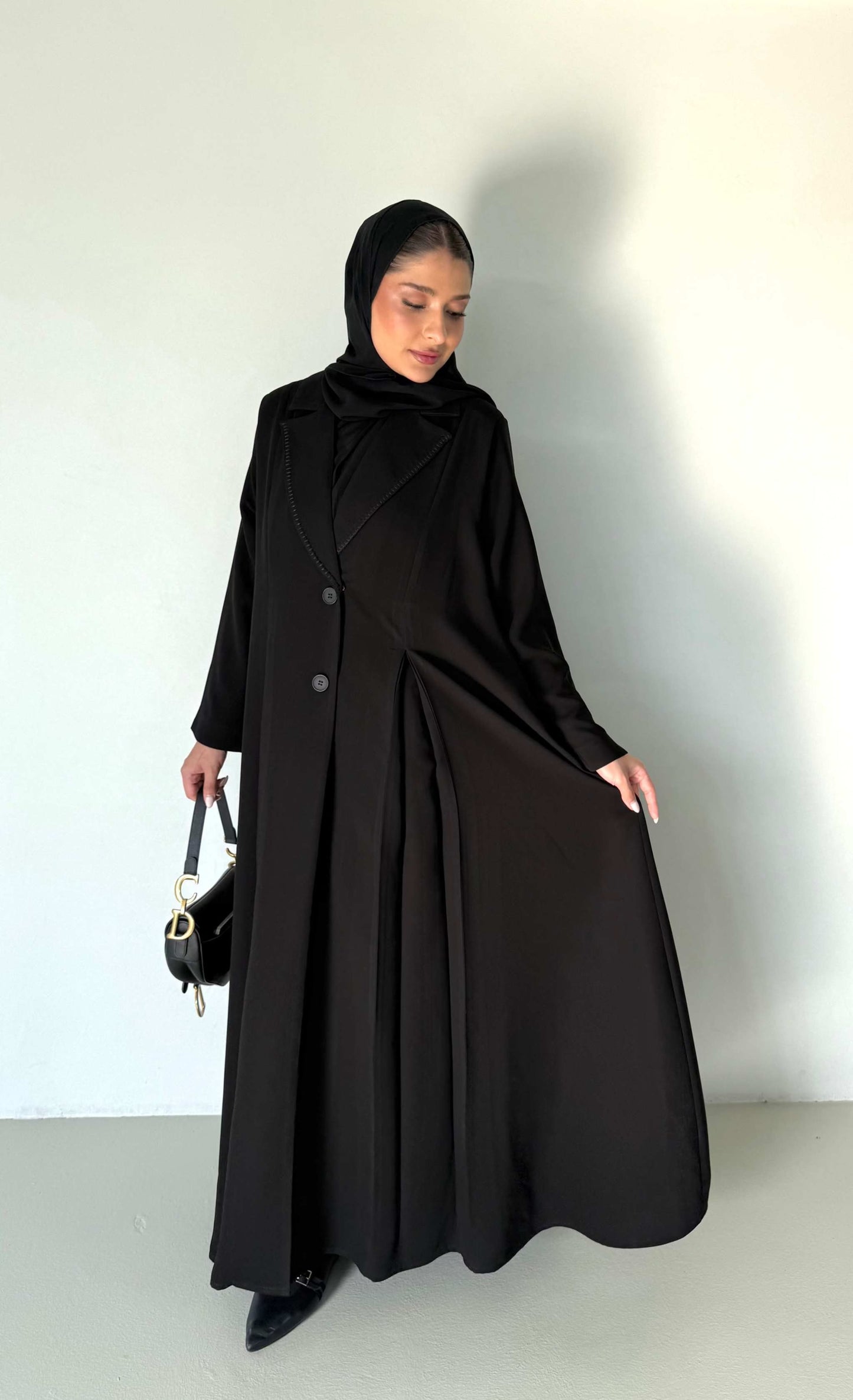 The Modern Classic Crepe Abaya