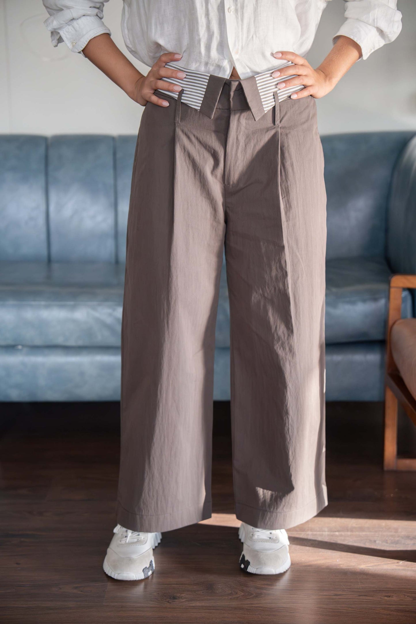 Brown Formal Pant