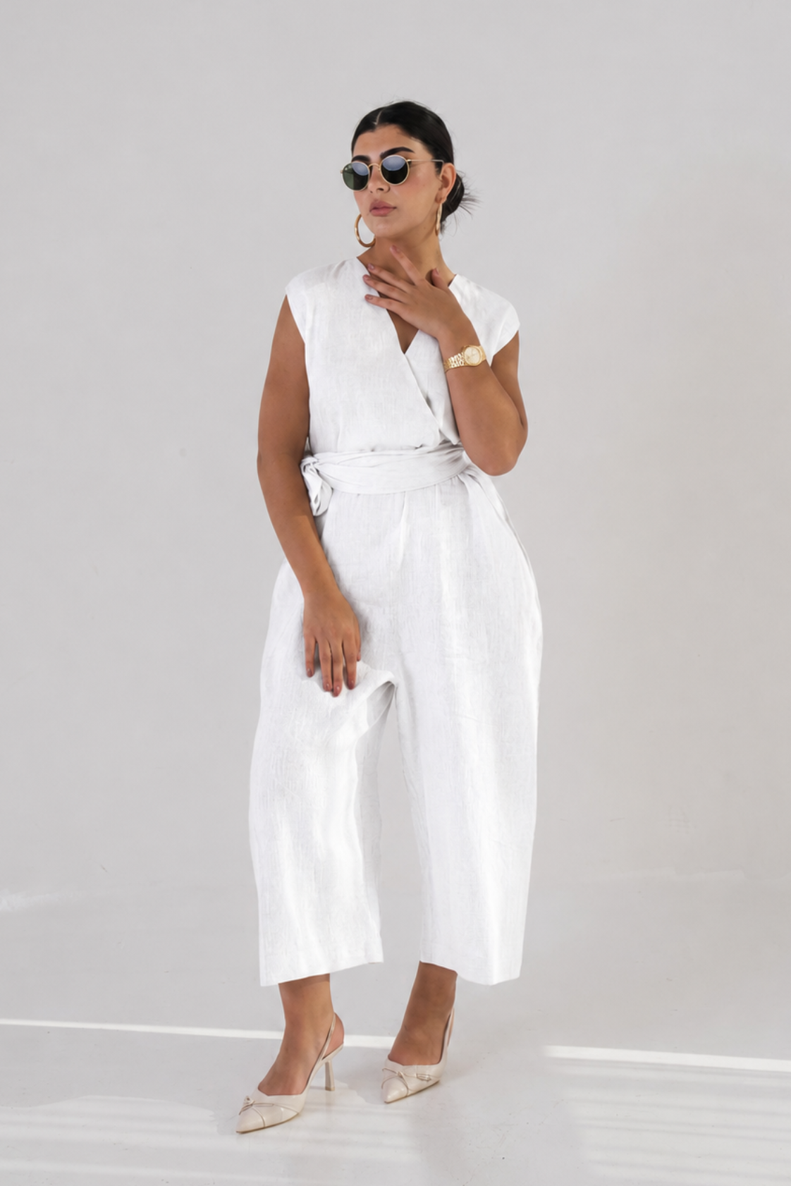 White Jumpsuit