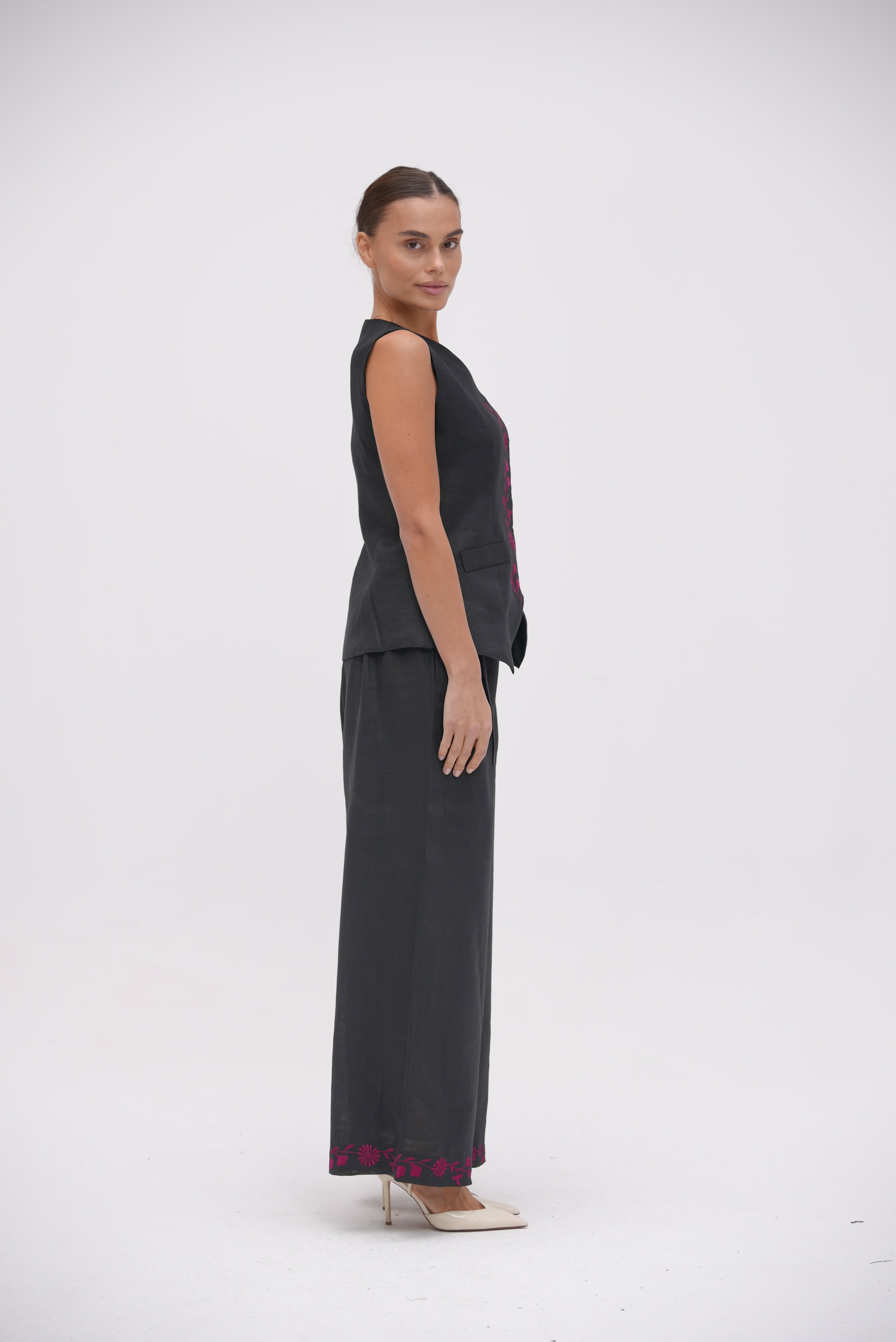 Fuscia Pants