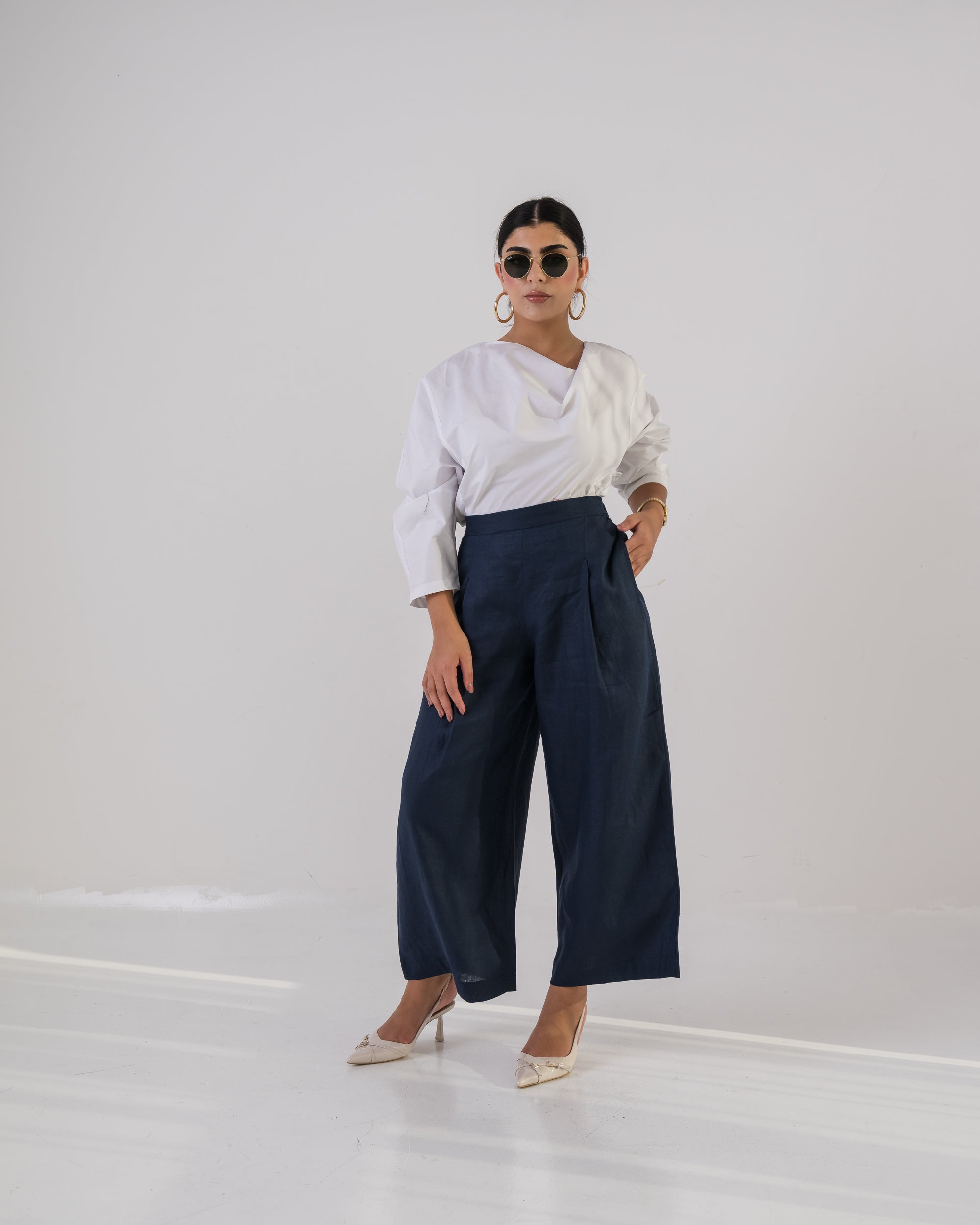 Cotton White Blouse