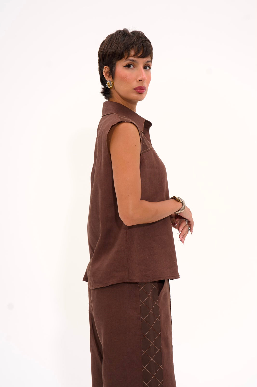 Cocoa Wave Vest