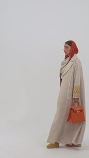 Mandarin - Sophisticated abaya