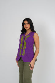 Purple Coral Vest