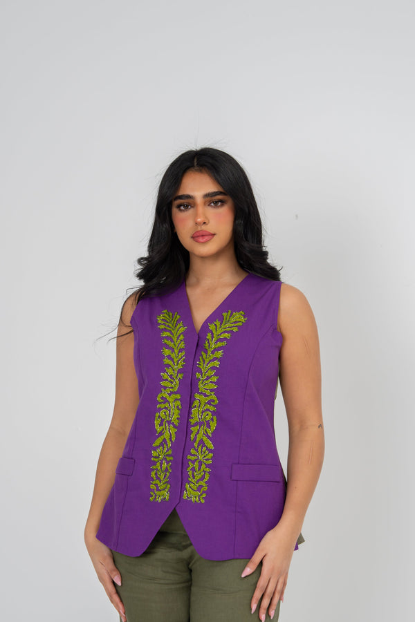 Purple Coral Vest