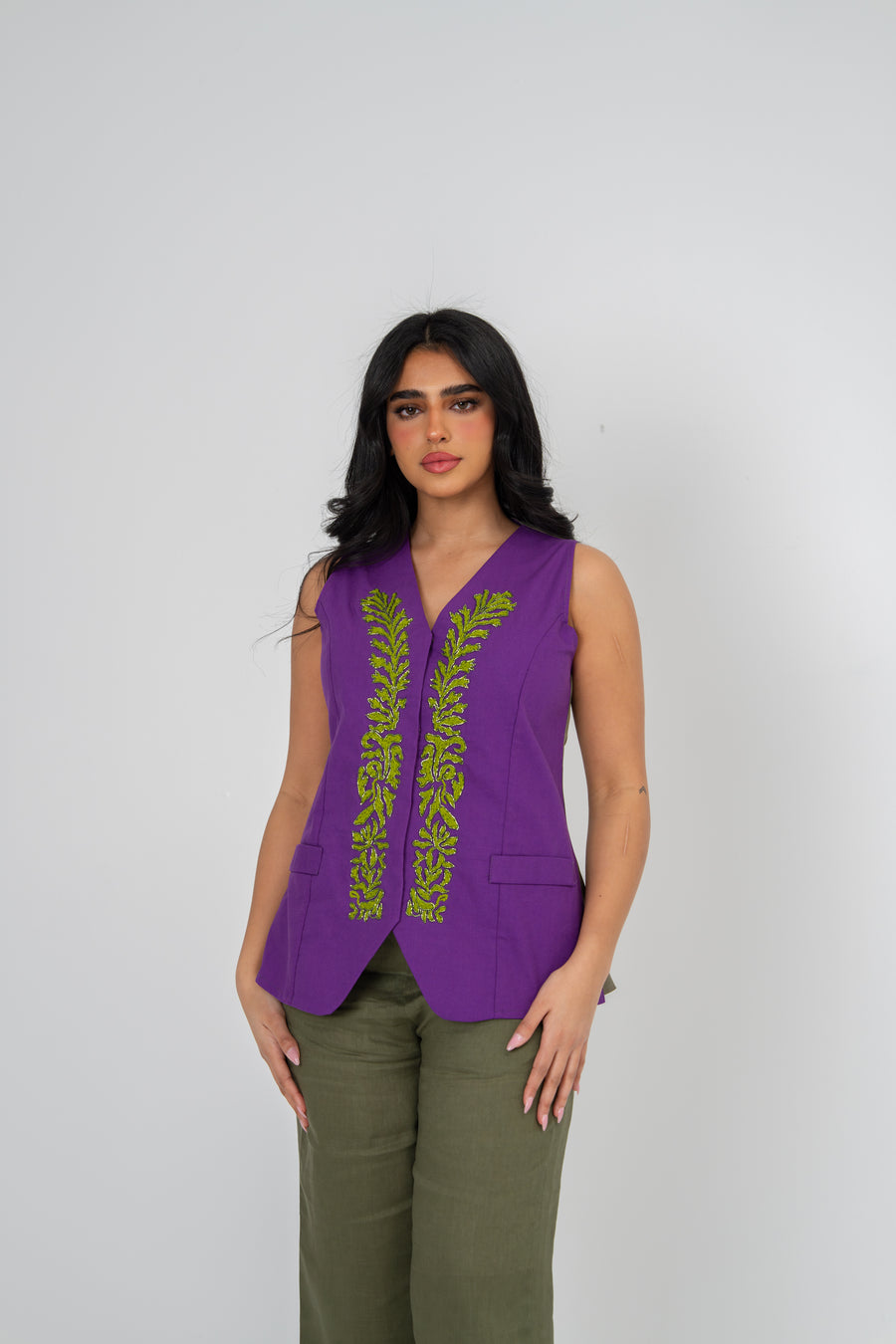 Purple Coral Vest