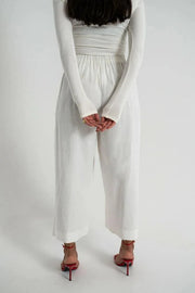 Pants Linen White