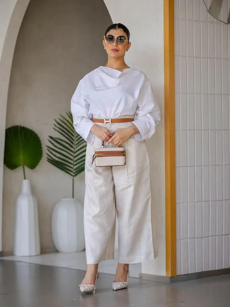 Cotton White Blouse
