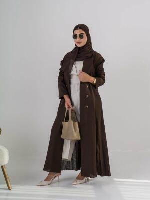 Brown abaya