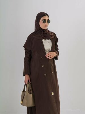 Brown abaya