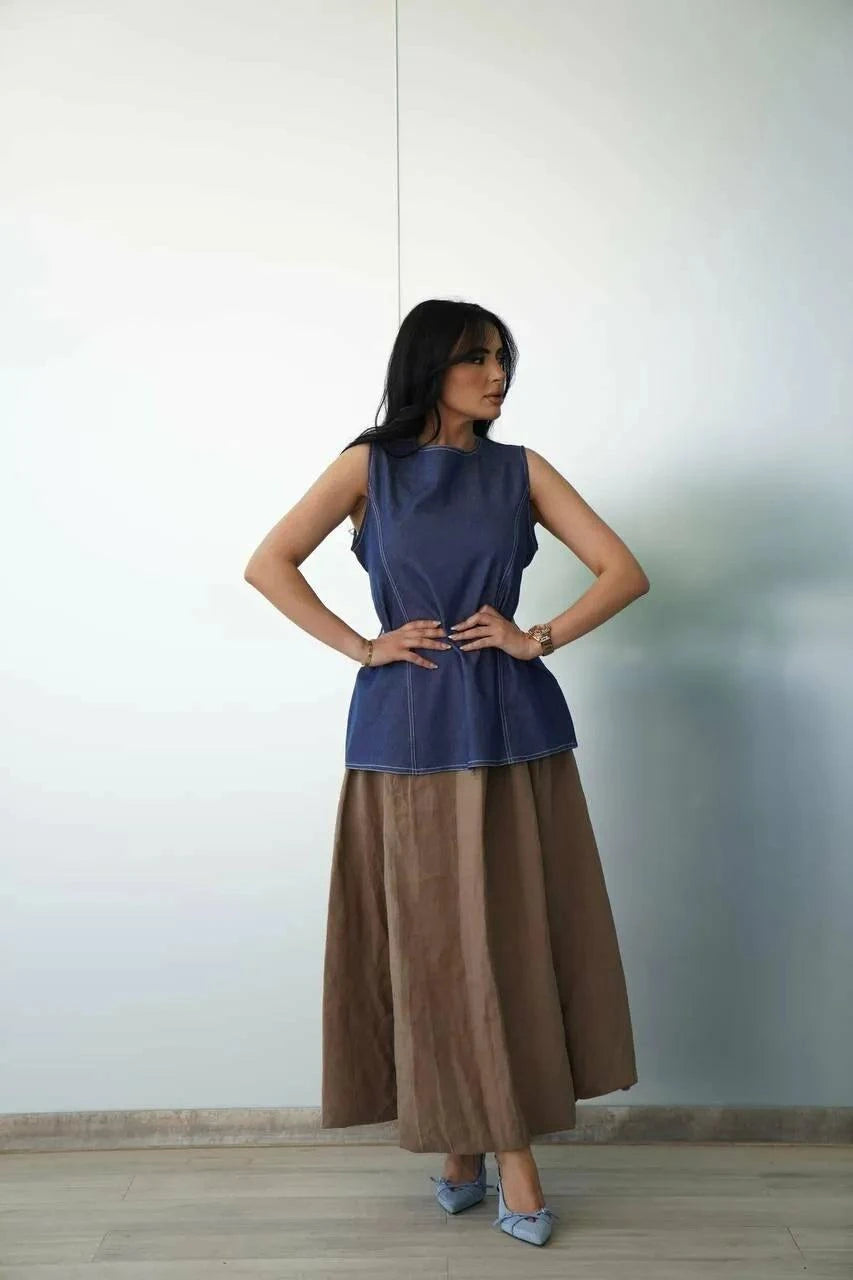 Jean Blouse