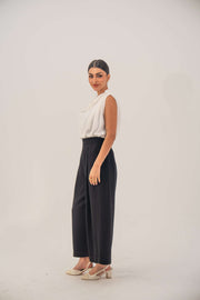 Black Crepe Pants