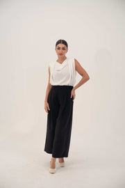 silk abaya with relaxed wide cut and soft sheen fabric elegant open front design