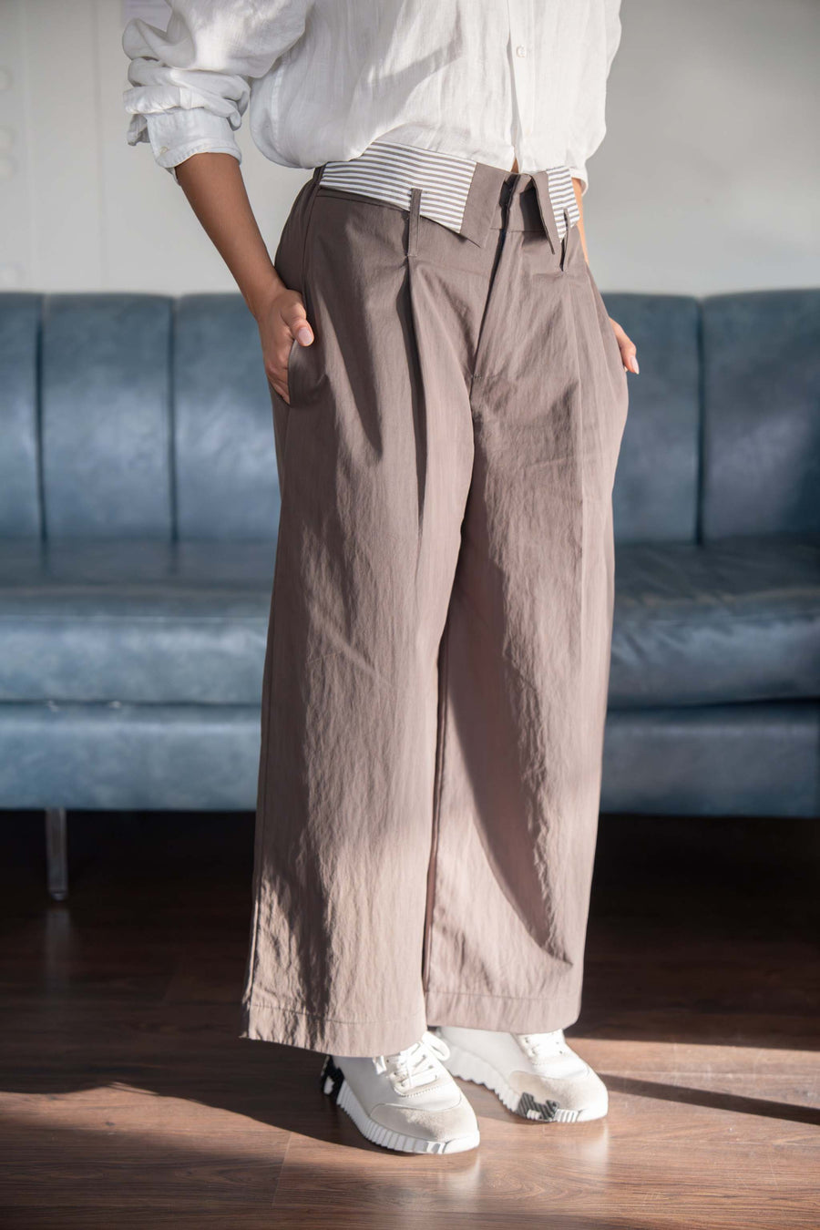 Olive Green Formal Pant