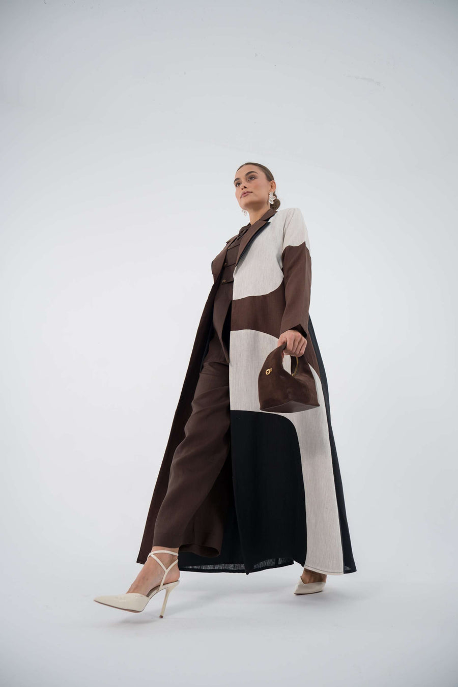 Desert Waves Blazer Abaya