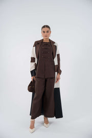 Desert Waves Blazer Abaya