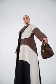 Desert Waves Blazer Abaya