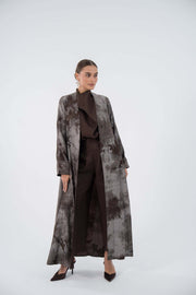 Jacquard Wave Abaya