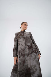 Jacquard Wave Abaya