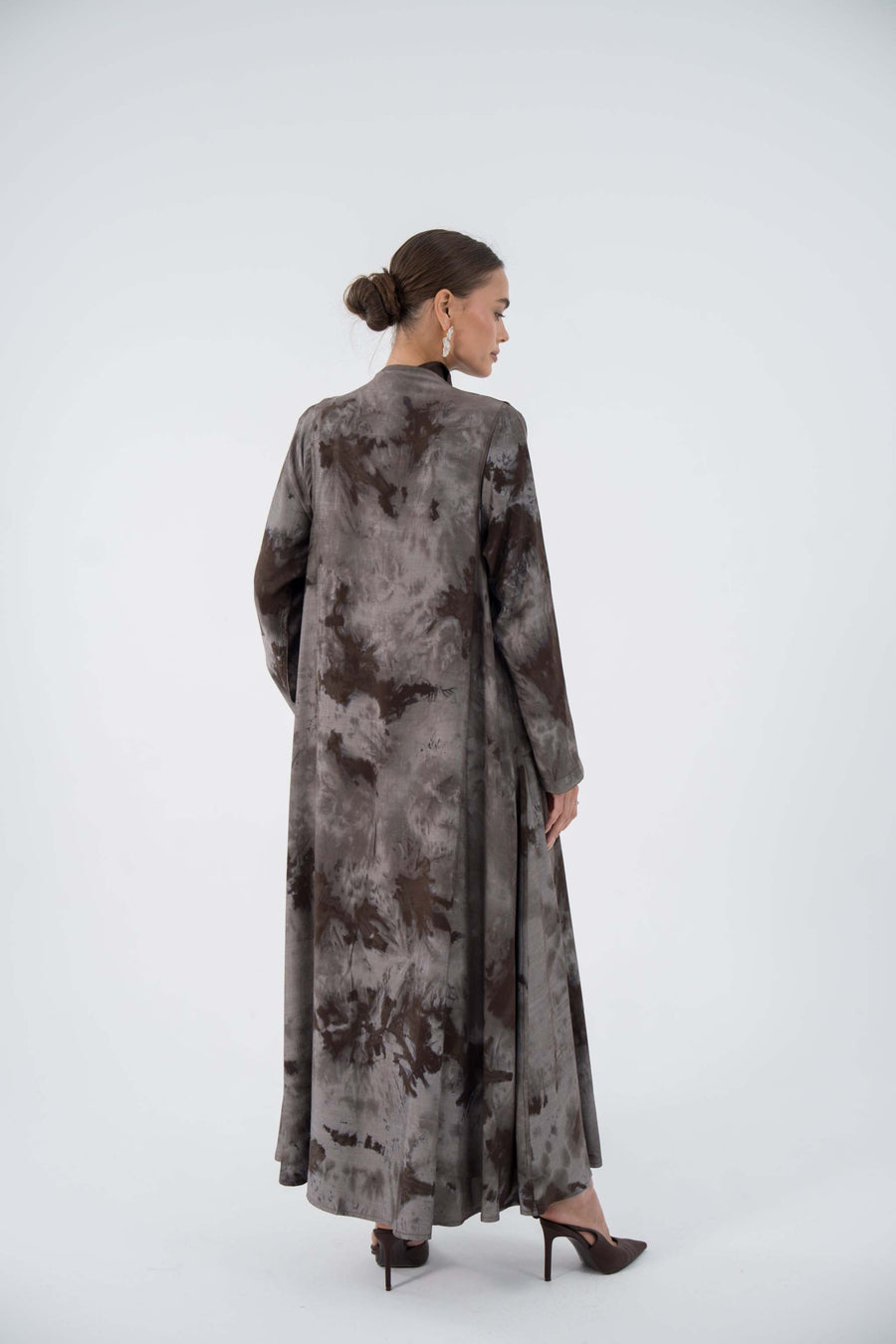 Jacquard Wave Abaya