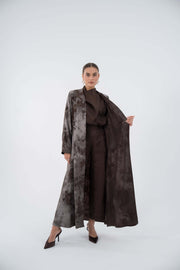 Jacquard Wave Abaya