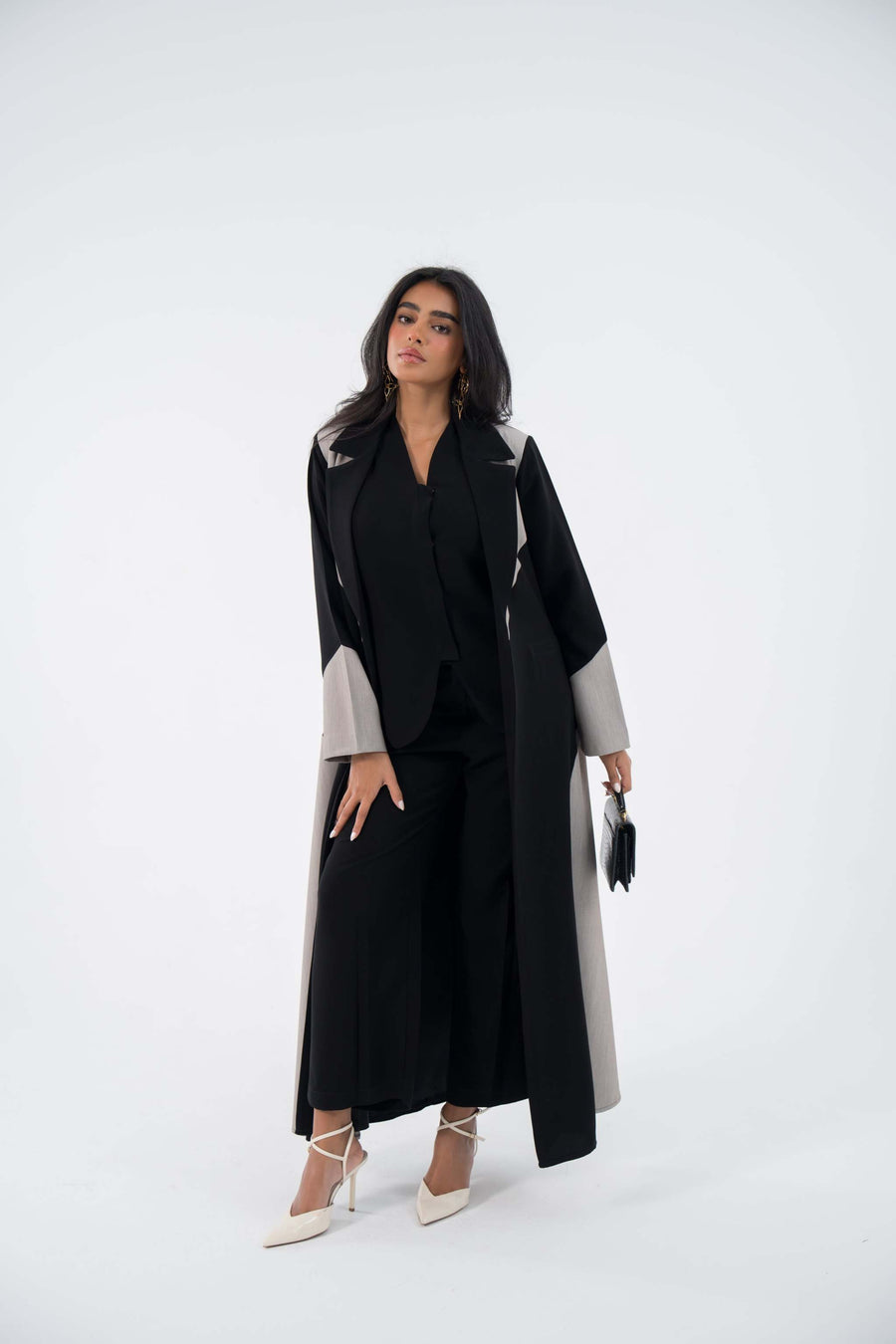 Shadow Blazer Crepe Abaya