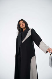 Shadow Blazer Crepe Abaya