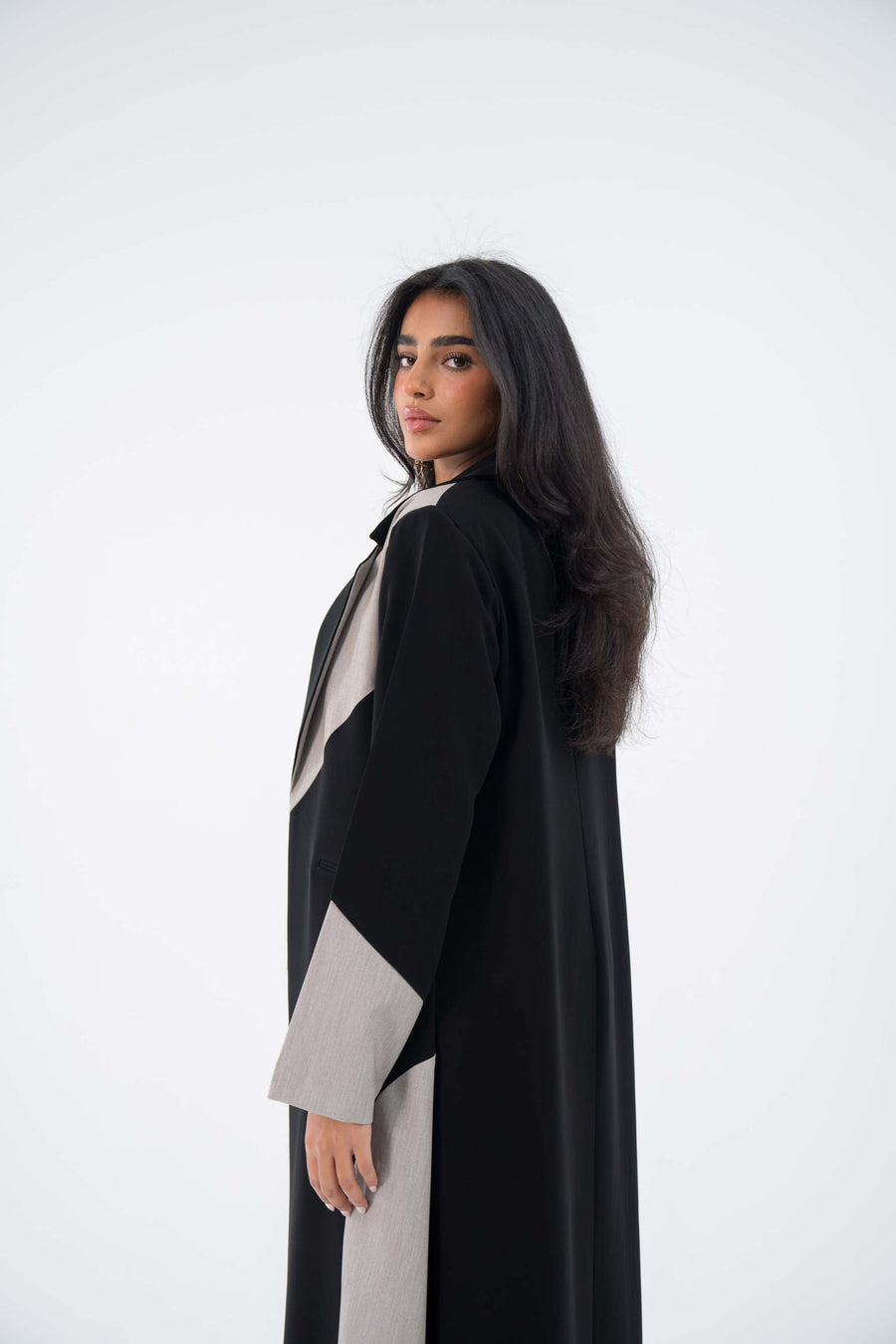Shadow Blazer Crepe Abaya
