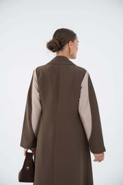 Shade Blazer Crepe Abaya