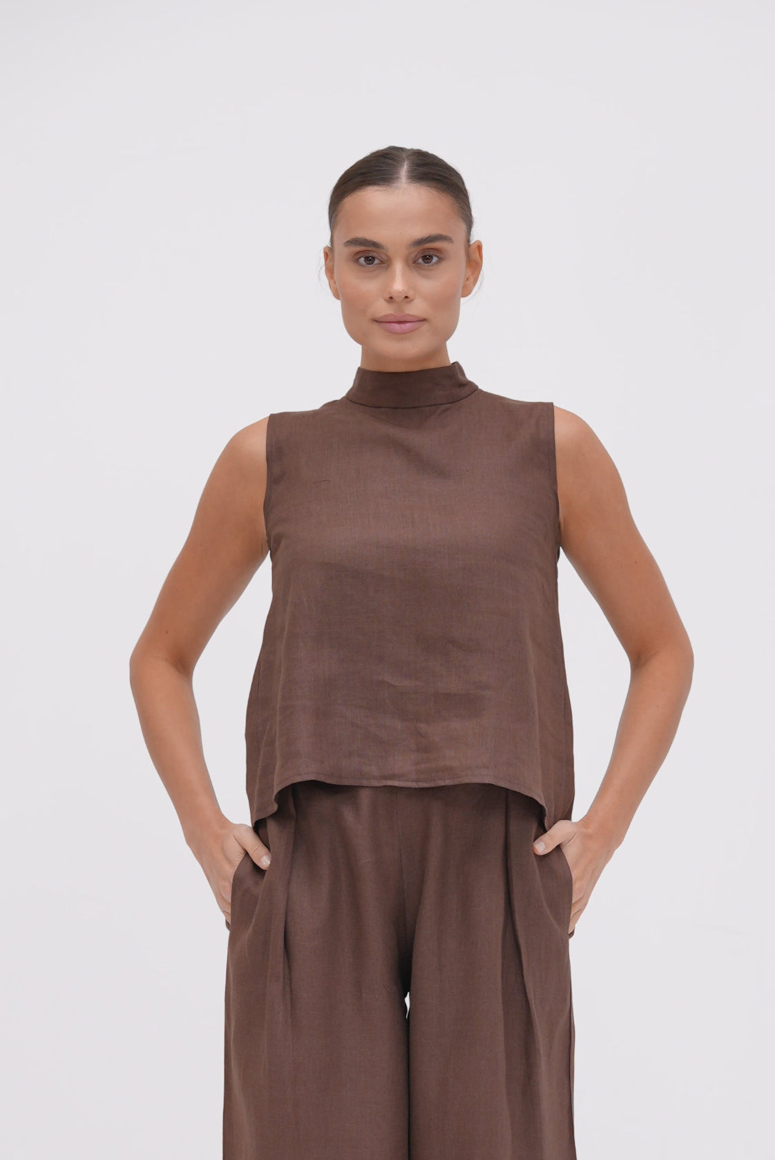 Mocha Muse Blouse