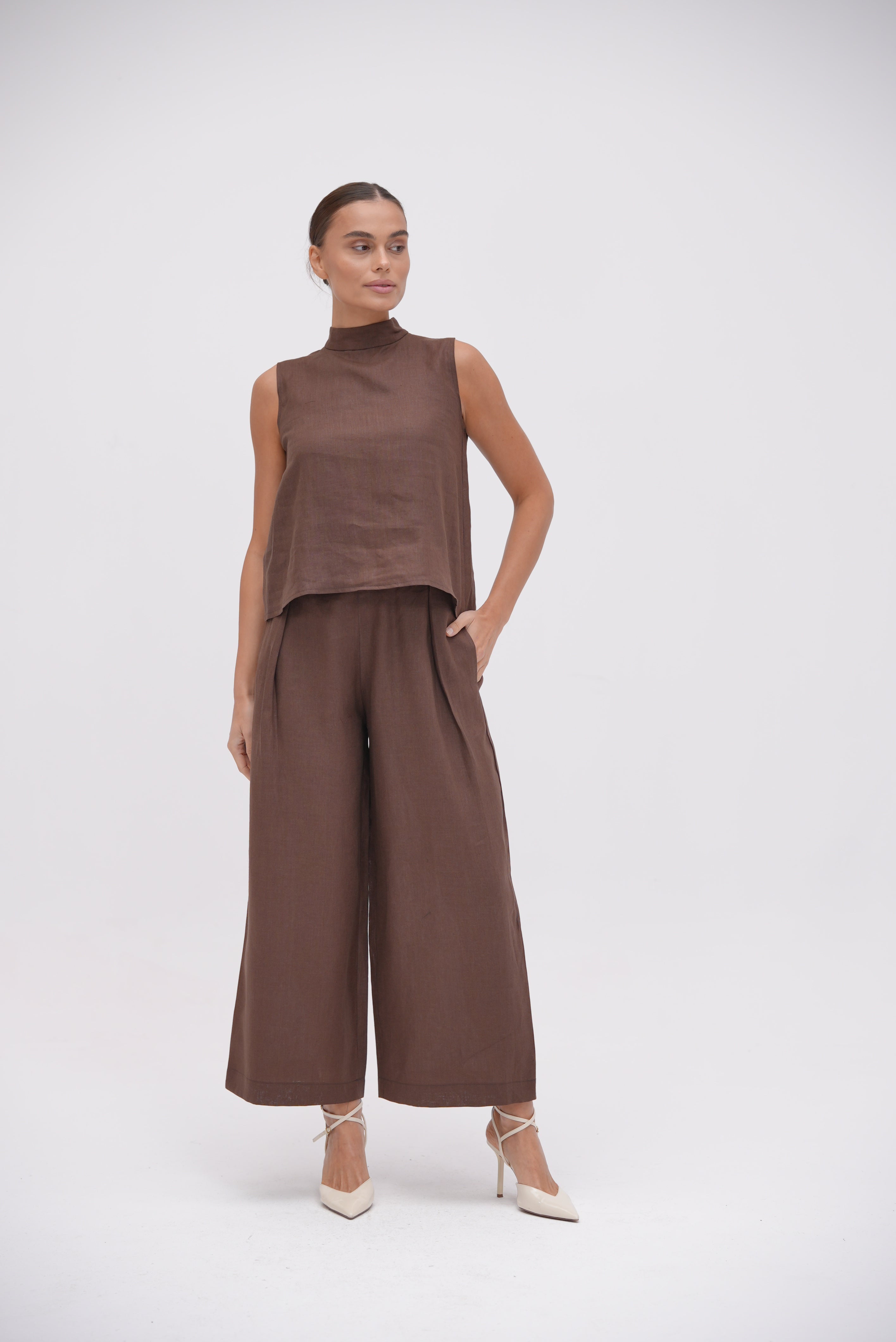 Mocha Muse Blouse
