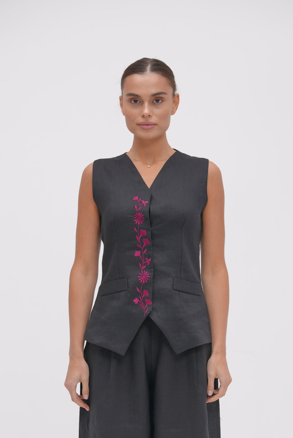 Fuchsia Vest