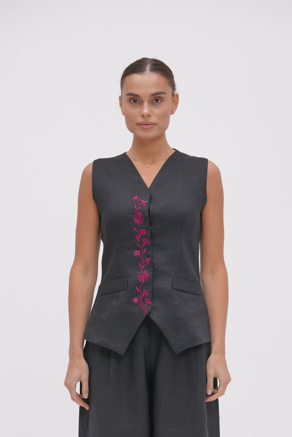 Fuchsia Vest