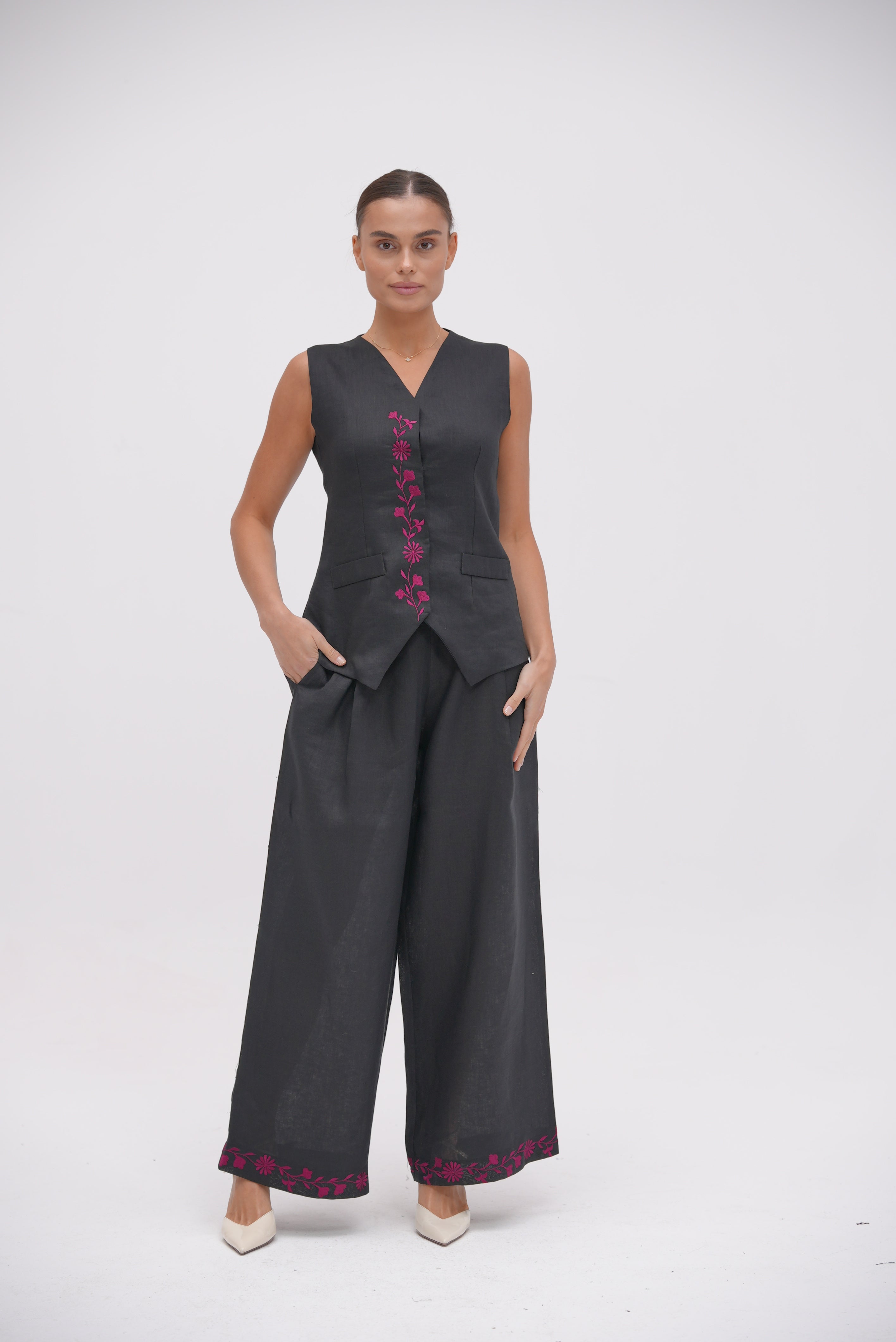 Fuchsia Vest