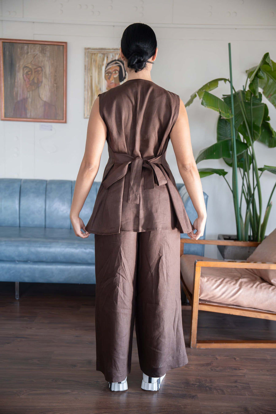 Brown Pants