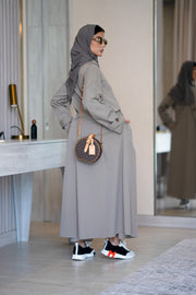 عباية كاكي ترنشكوت