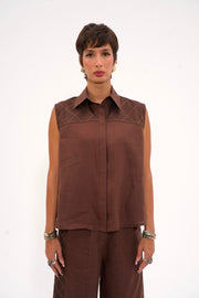 Cocoa Wave Vest