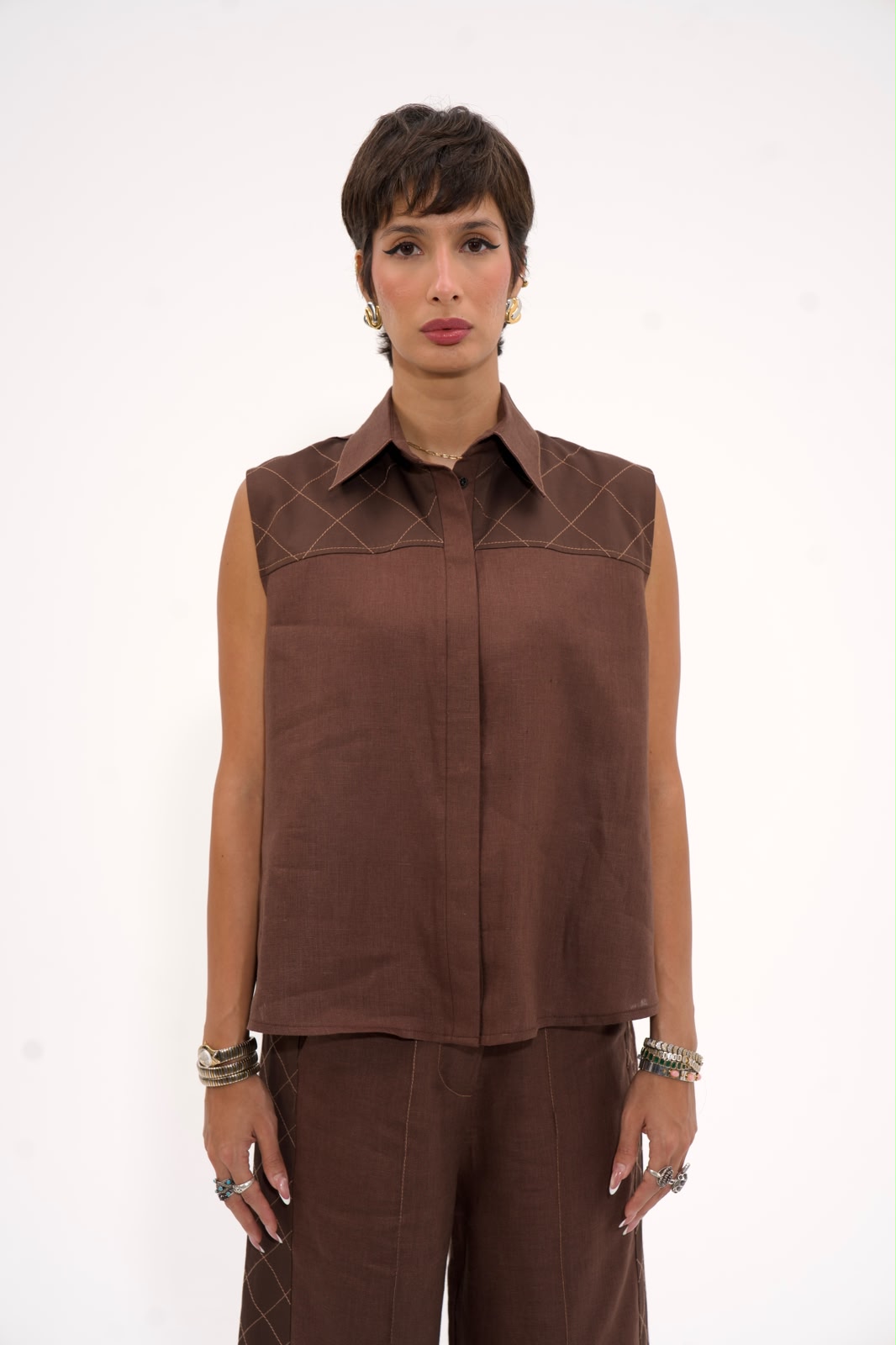 Cocoa Wave Vest