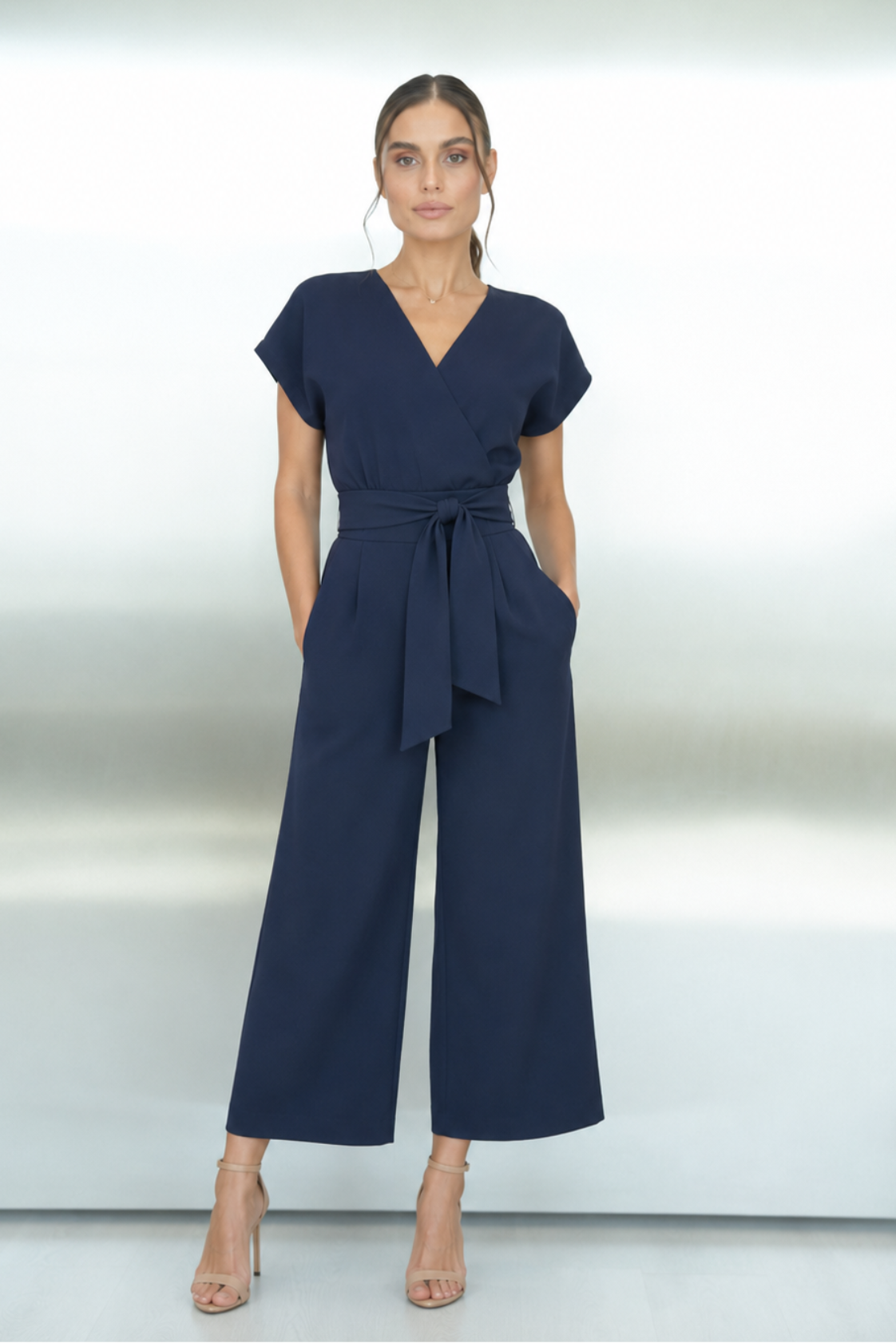 Navy Jumpsuit