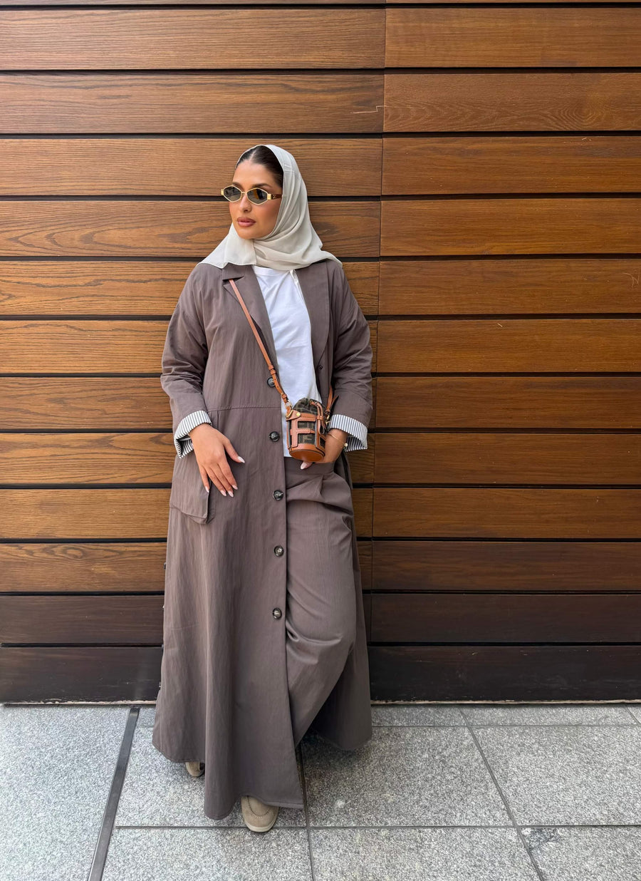 Taupe Wide-Leg Pants – Effortless Sophistication