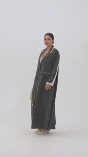 Ashmood - Blazer-style abaya