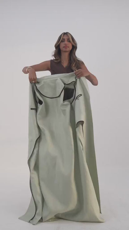 Mint Fudge - blazer abaya